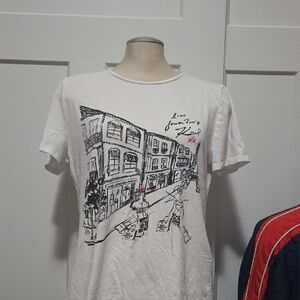 Karl Lagerfeld Love From Paris Graphic Tee